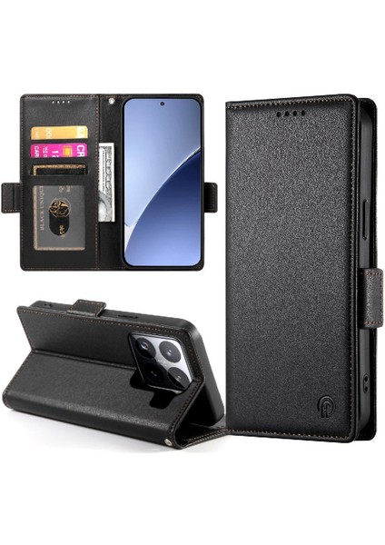 Xiaomi 15 Kart Yuvaları Cüzdan Günlük Kullanım Flip Iş Için Flip Case (Yurt Dışından)