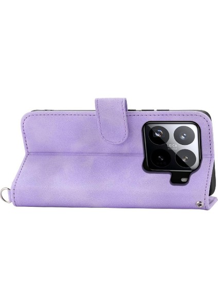 Xiaomi 15 Kabartmalı Bileklik Darbeye Dayanıklı Çoklu Kredi Kartı Için Flip Case (Yurt Dışından) fırsatları