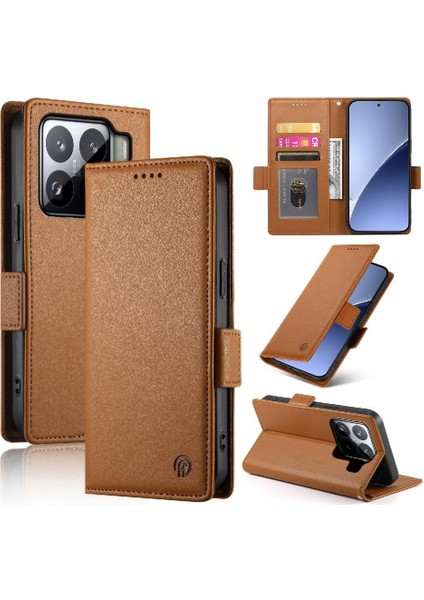 Xiaomi 15 Kart Yuvaları Cüzdan Günlük Kullanım Flip Iş Için Flip Case (Yurt Dışından) fiyatları