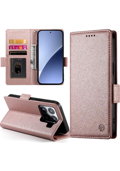 Xiaomi 15 Kart Yuvaları Cüzdan Günlük Kullanım Flip Iş Için Flip Case (Yurt Dışından)