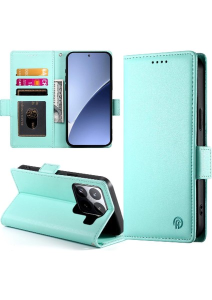 Xiaomi 15 Kart Yuvaları Cüzdan Günlük Kullanım Flip Iş Için Flip Case (Yurt Dışından)
