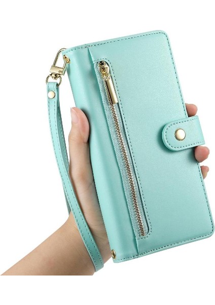Xiaomi 15 Kickstand Bilek Kayışı Cüzdan Bölmesi Kartı Için Flip Case (Yurt Dışından) fiyatları