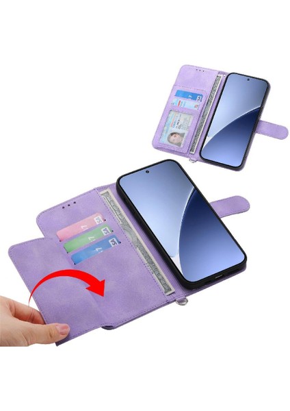 Xiaomi 15 Kabartmalı Bileklik Darbeye Dayanıklı Çoklu Kredi Kartı Için Flip Case (Yurt Dışından) indirimleri