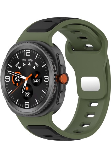 Zhstore-Samsung Galaxy Watch 8 40 / 44MM Için Silikon Saat Kayışı (Yurt Dışından)