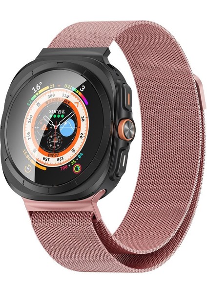 Zhstore-Samsung Galaxy Watch Ultra 47MM Için Paslanmaz Çelik Bant (Yurt Dışından)