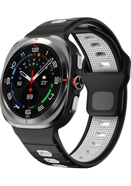 Zhstore-Samsung Galaxy Watch Ultra 47MM Için Silikon Saat Kayışı (Yurt Dışından)