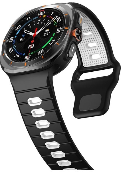 Zhstore-Samsung Galaxy Watch Ultra 47MM Için Silikon Saat Kayışı (Yurt Dışından) fırsatları