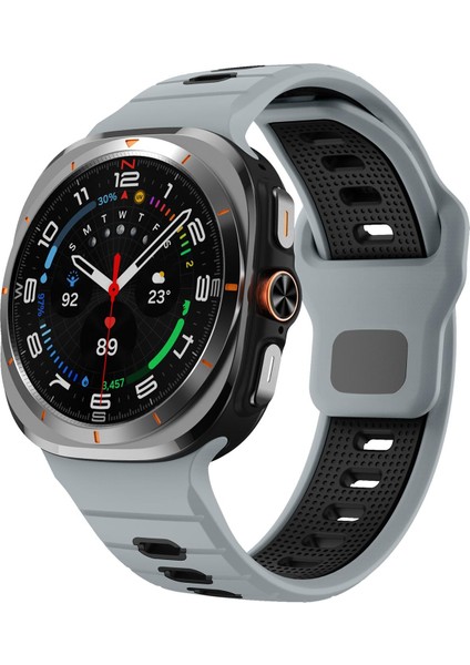 Zhstore-Samsung Galaxy Watch Ultra 47MM Için Silikon Saat Kayışı (Yurt Dışından)