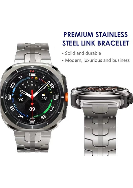 Zhstore-Samsung Galaxy Watch Ultra 47MM Için Titanyum Alaşımlı Kayış (Yurt Dışından) fiyatları