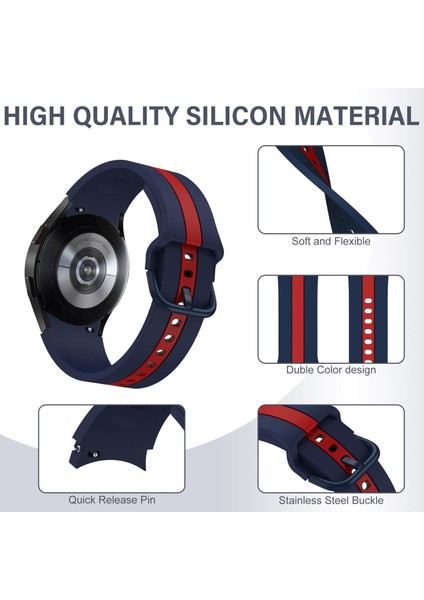 Zhstore-Samsung Galaxy Watch Için Silikon Kayış7 / 6 / 5 (Yurt Dışından) modelleri