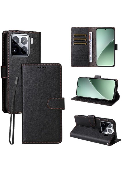 Xiaomi 15 Cüzdan Kablosuz Şarj Manyetik Araç Montaj Crad Için Flip Case (Yurt Dışından) modelleri