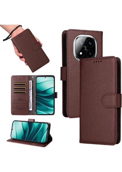 Xiaomi Redmi Note 14 Pro 5g Crad Yuvası Manyetik Araç Montajı Için Flip Case (Yurt Dışından) fiyatları