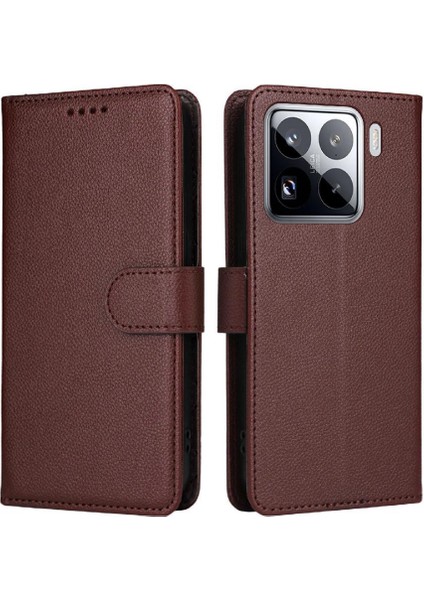 Xiaomi 15 Cüzdan Kablosuz Şarj Manyetik Araç Montaj Crad Için Flip Case (Yurt Dışından) fiyatları