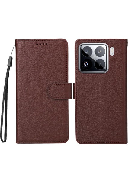 Xiaomi 15 Cüzdan Kablosuz Şarj Manyetik Araç Montaj Crad Için Flip Case (Yurt Dışından) modelleri