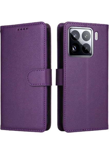 Xiaomi 15 Cüzdan Kablosuz Şarj Manyetik Araç Montaj Crad Için Flip Case (Yurt Dışından) fırsatları