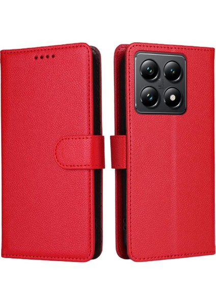 Xiaomi 14T Pro Crad Yuvası Kablosuz Şarj Cüzdan Manyetik Için Flip Case (Yurt Dışından) indirimleri