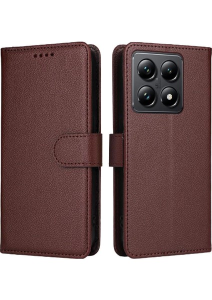 Xiaomi 14T Cüzdan Crad Yuvası Manyetik Araç Montaj Kablosuz Için Flip Case (Yurt Dışından) fiyatları