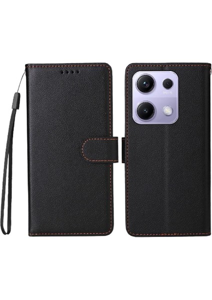 Xiaomi Poco M6 Pro 4g Kablosuz Şarj Cüzdan Crad Yuvası Için Flip Case (Yurt Dışından)