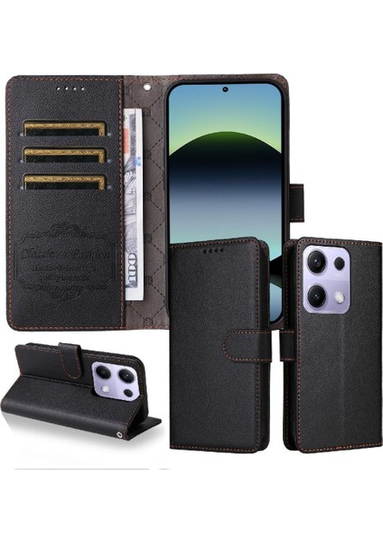 Xiaomi Poco M6 Pro 4g Kablosuz Şarj Cüzdan Crad Yuvası Için Flip Case (Yurt Dışından) indirimleri