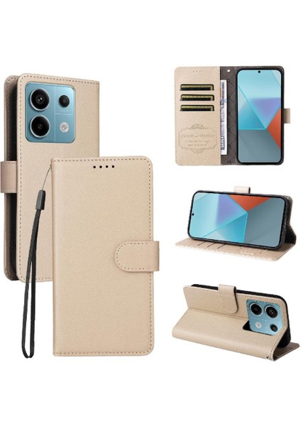 Xiaomi Redmi Note 13 Pro 5g Manyetik Araç Montaj Kablosuz Için Flip Case (Yurt Dışından)