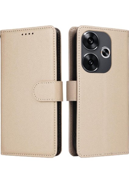 Xiaomi Poco F6 Crad Yuvası Cüzdan Kablosuz Şarj Manyetik Için Flip Case (Yurt Dışından) fırsatları