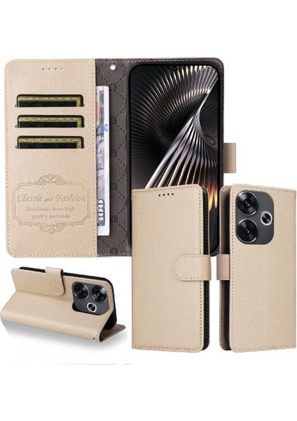 Xiaomi Poco F6 Crad Yuvası Cüzdan Kablosuz Şarj Manyetik Için Flip Case (Yurt Dışından) indirimleri