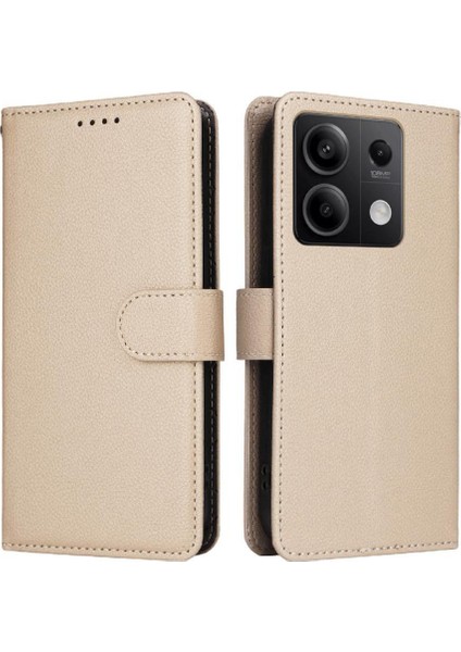 Xiaomi Redmi Note 13 5g Crad Yuvası Kablosuz Şarj Cüzdanı Için Flip Case (Yurt Dışından) fiyatları