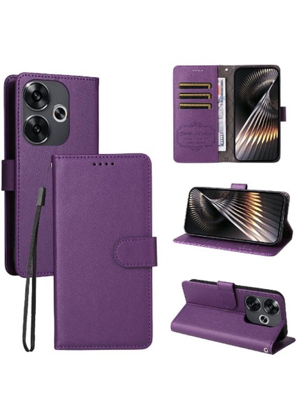 Xiaomi Poco F6 Crad Yuvası Cüzdan Kablosuz Şarj Manyetik Için Flip Case (Yurt Dışından) fırsatları