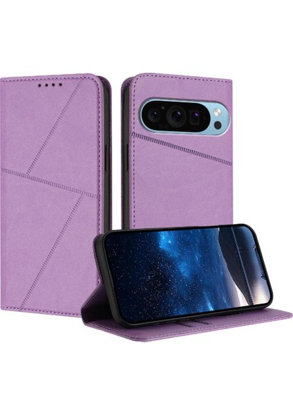 Kart Yuvaları ve Mat ile Google Pixel 9 Pro Xl Darbeye Dayanıklı Kapak Için Kılıf (Yurt Dışından)