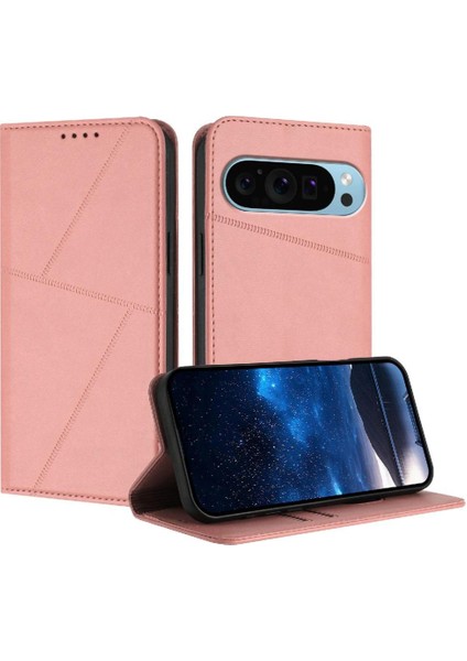 Kart Yuvaları ve Mat ile Google Pixel 9 Pro Xl Darbeye Dayanıklı Kapak Için Kılıf (Yurt Dışından)