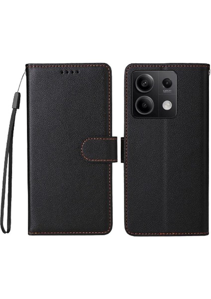 Xiaomi Redmi Note 13 5g Crad Yuvası Kablosuz Şarj Cüzdanı Için Flip Case (Yurt Dışından)