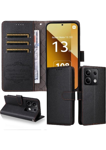 Xiaomi Redmi Note 13 5g Crad Yuvası Kablosuz Şarj Cüzdanı Için Flip Case (Yurt Dışından) fırsatları