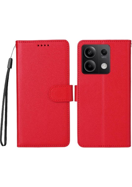 Xiaomi Redmi Note 13 5g Crad Yuvası Kablosuz Şarj Cüzdanı Için Flip Case (Yurt Dışından)