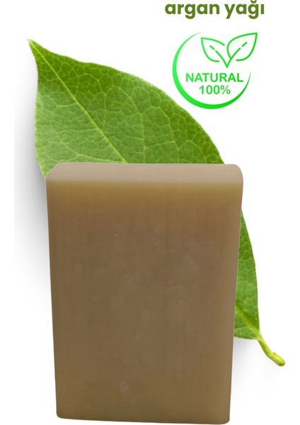 %100 Doğal Argan Yağı Sabunu Akne ve Sivilce Karşıtı Nemlendirici 100 gr x 5ADET