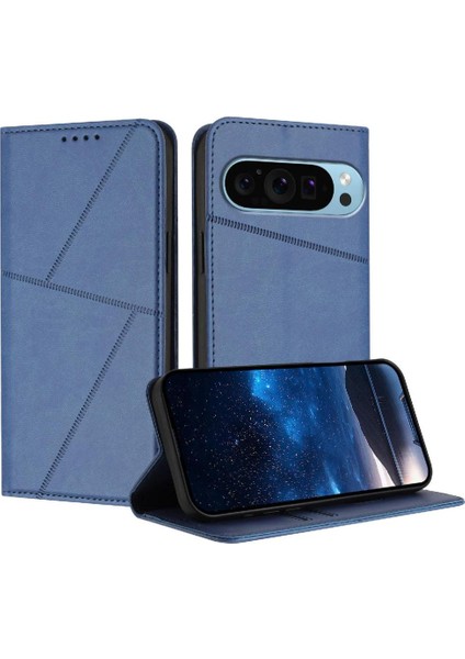 Kart Yuvaları ve Mat ile Google Pixel 9 Pro Xl Darbeye Dayanıklı Kapak Için Kılıf (Yurt Dışından)
