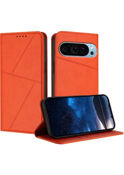 Kart Yuvaları ve Mat ile Google Pixel 9 Pro Xl Darbeye Dayanıklı Kapak Için Kılıf (Yurt Dışından)