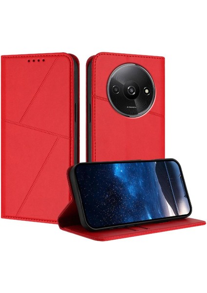Kart Yuvaları ile Xiaomi Redmi A3 Anti-Parmak Izi Mat Doku Için Kılıf (Yurt Dışından)