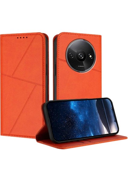 Kart Yuvaları ile Xiaomi Redmi A3 Anti-Parmak Izi Mat Doku Için Kılıf (Yurt Dışından)