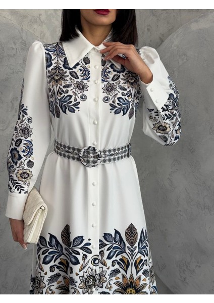 Atlas Kumaş Elbise (Kemer Dahildir) fiyatları