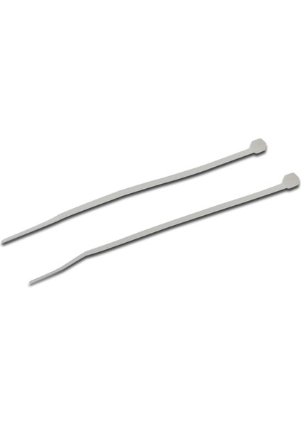 Kendiliğinden Kilitlenen Naylon Kablo Bağları, 4*300MM, Paket Içeriği: 100 Adet, Beyaz Renk&lt;br&gt; self-Locking Nylon Cable Ties, 4*300MM, 100 Pcs/pe Bag, White