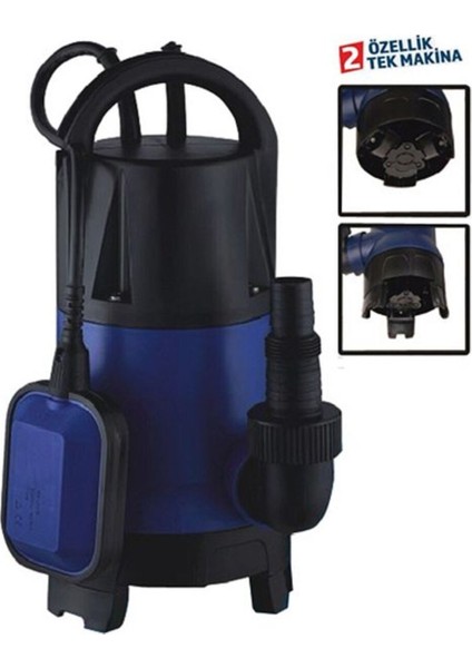 Temiz ve Kirli Su Dalgıç Pompa 400W