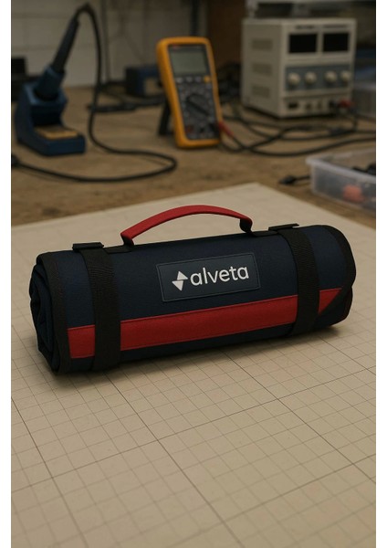 Profesyonel Rulo Alet Takım Çantası Elektrikçi Teknisyen Tesisatçı Mekanikçi Saha Çantası 8684250504 fiyatları