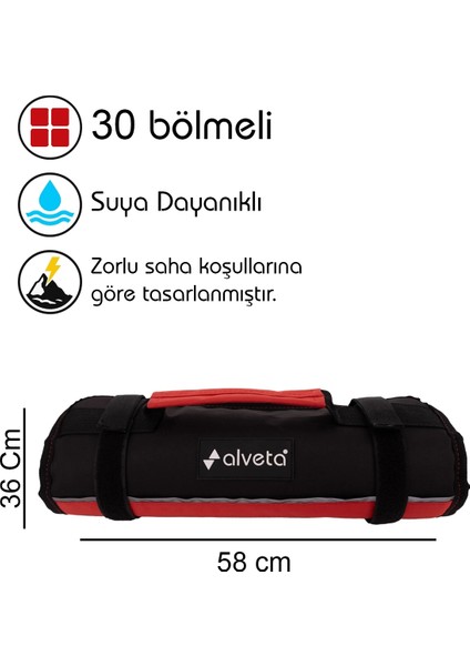 Profesyonel Rulo Alet Takım Çantası Elektrikçi Teknisyen Tesisatçı Mekanikçi Saha Çantası 8684250504 modelleri