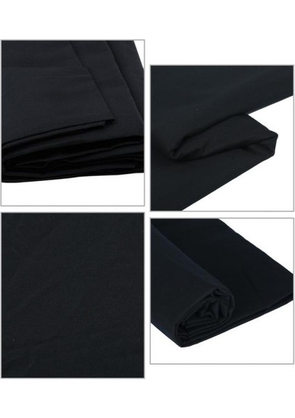 Kumaş Fon Siyah (3x3 Metre) Katlanabilir / Yıkanabilir modelleri