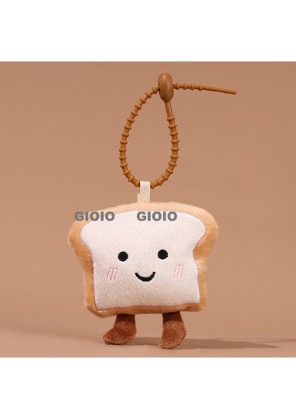 Yeni Iyi Şanslar Maskot Peluş Bebek Kolye Sevimli Küçük Ejderha Karikatür Bebek Çanta Çekicilik Anahtarlık Küçük Kolye (Yurt Dışından)