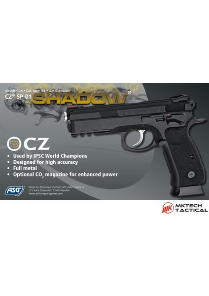 Cz Sp-01 Shadow Blowback Airsoft (18409)