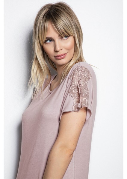 19180 Kadın Vizon Kapri Takım modelleri