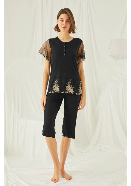 19172 Kadın Siyah Kapri Takım fiyatları