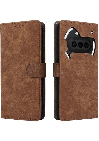 Nothing Phone 3A Flip Folio Cüzdan Manyetik Kapatma Kart Yuvaları Pu Için Kılıf (Yurt Dışından)