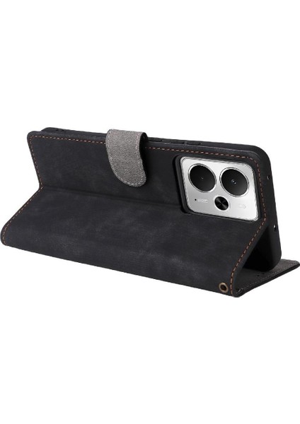 Realme 14 5g Flip Folio Cüzdan Kart Yuvaları Için Kılıf Kapak Rfıd Engelleme Pu (Yurt Dışından) fırsatları